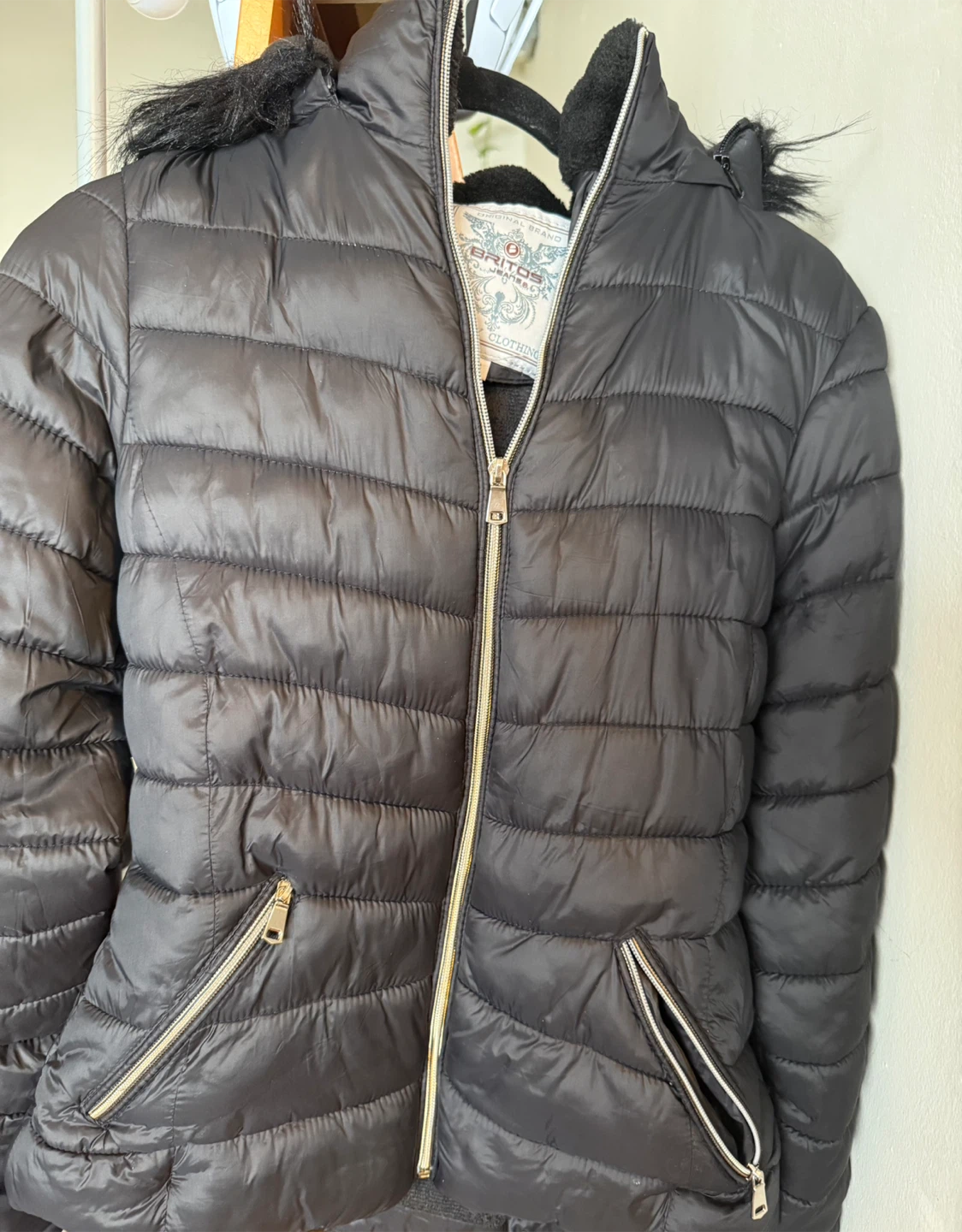 Britos Jeans Puffer Jacket