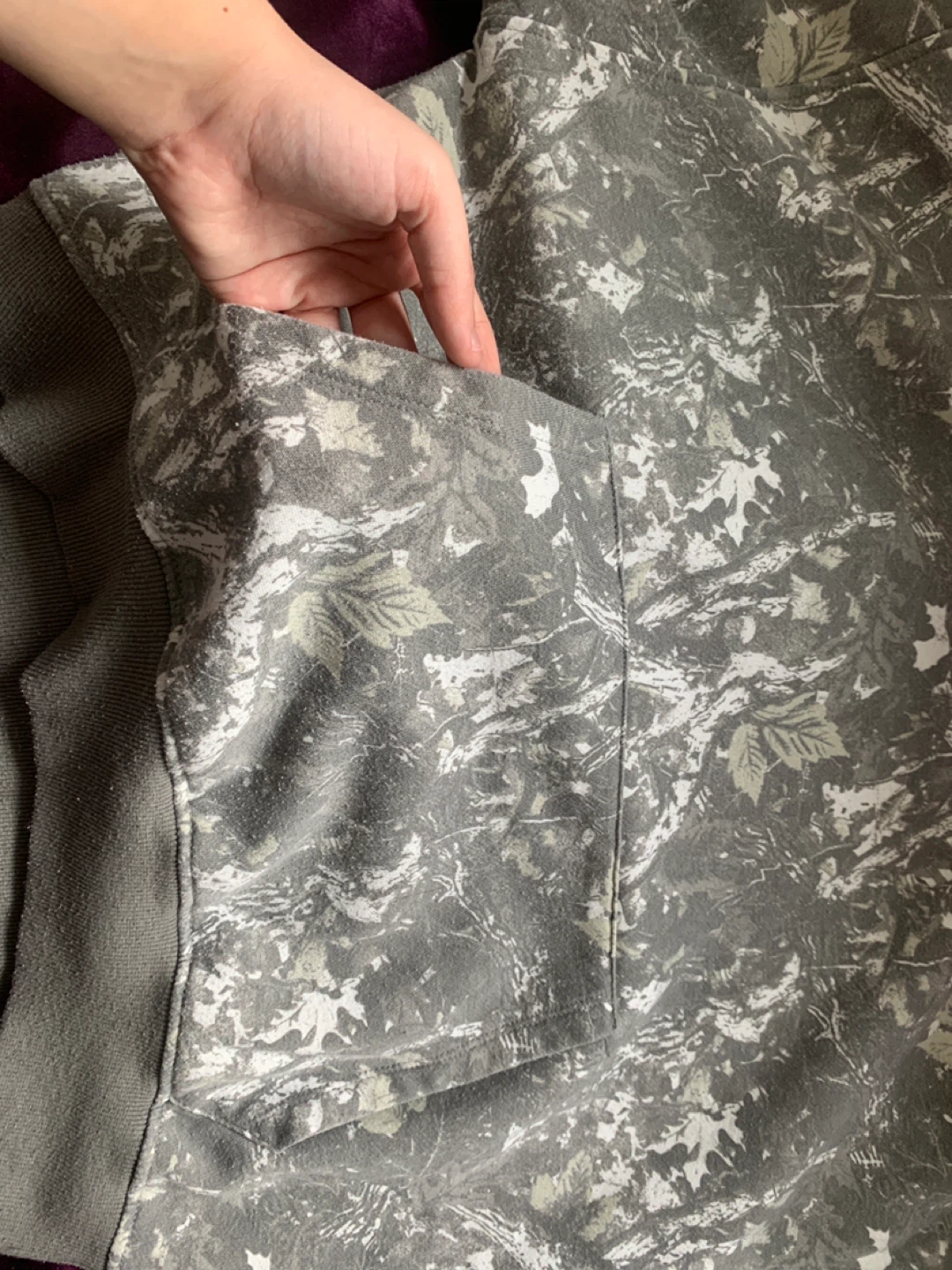 Grey Camo Hoodie - photo 4