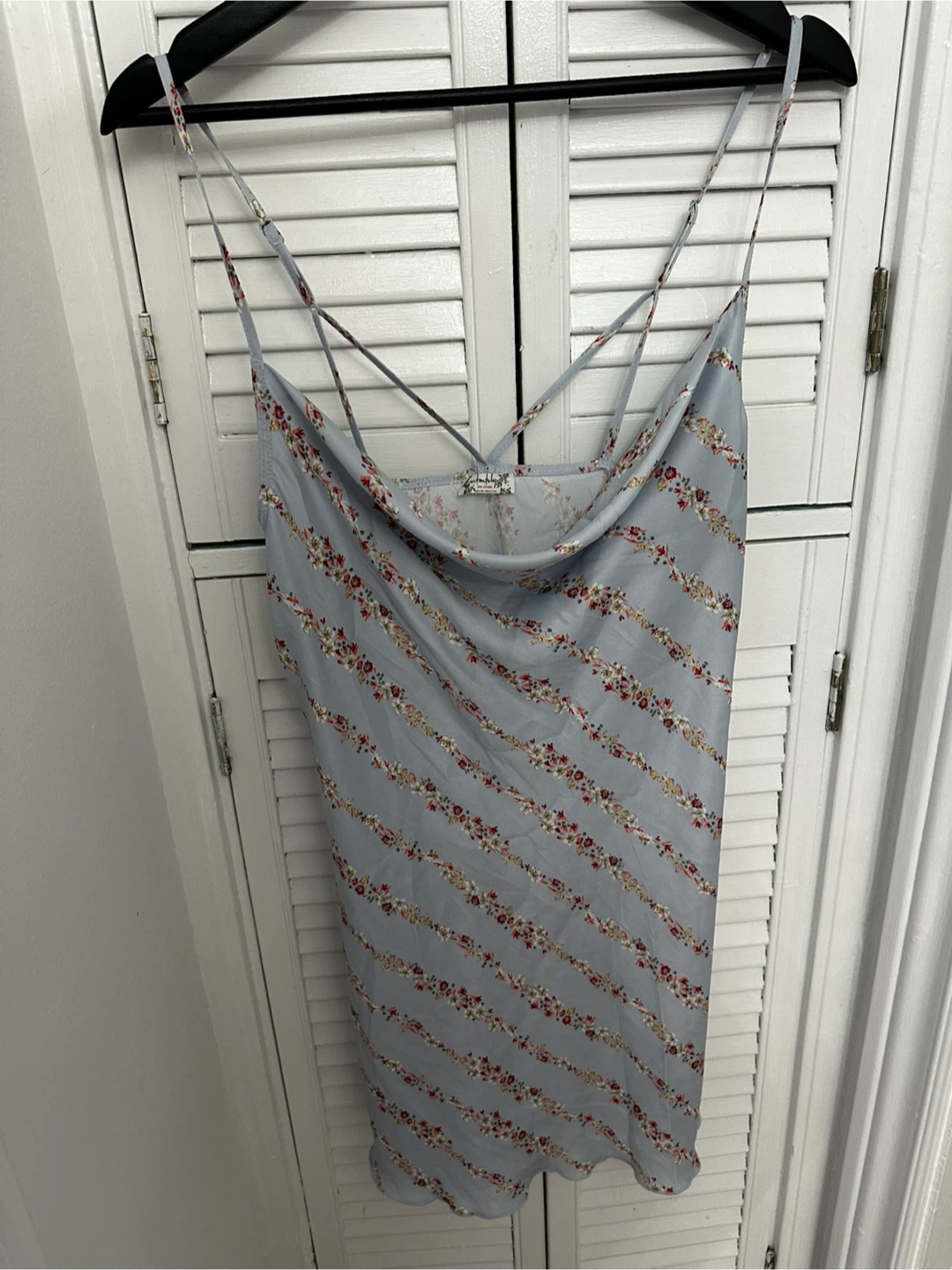 Free People Floral Print Mini Dress