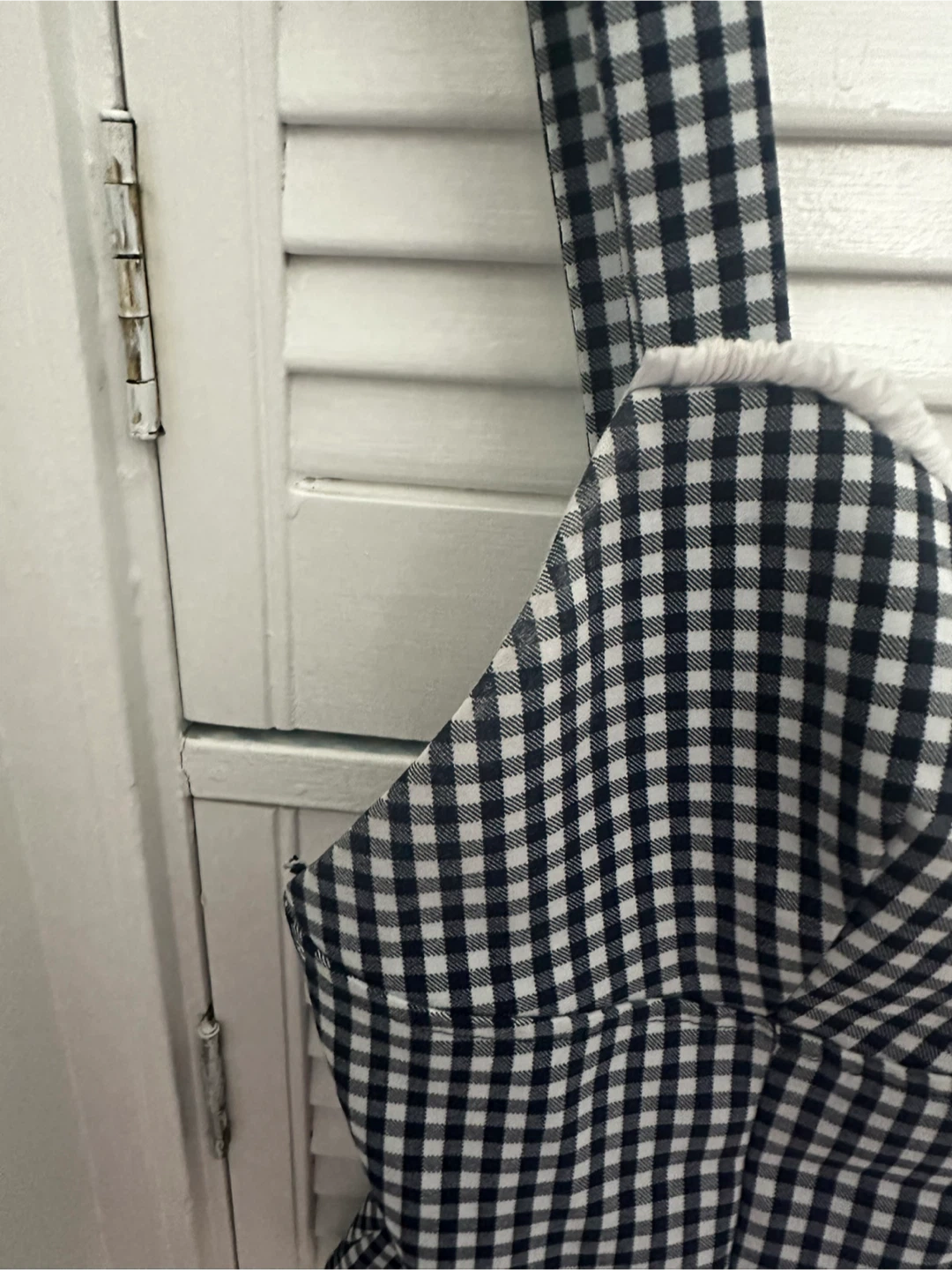 Zara Gingham Corset Top - photo 4