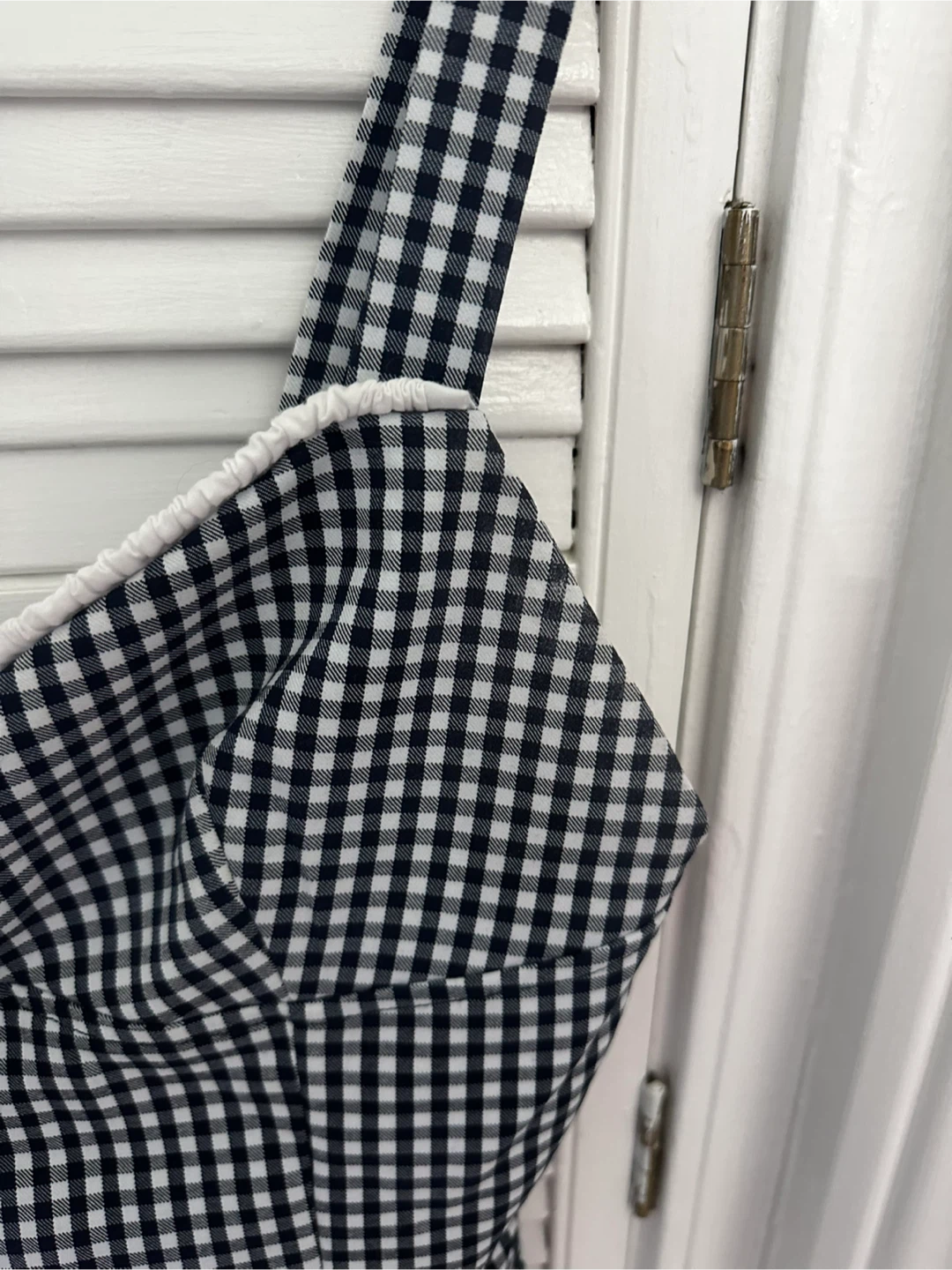 Zara Gingham Corset Top - photo 3