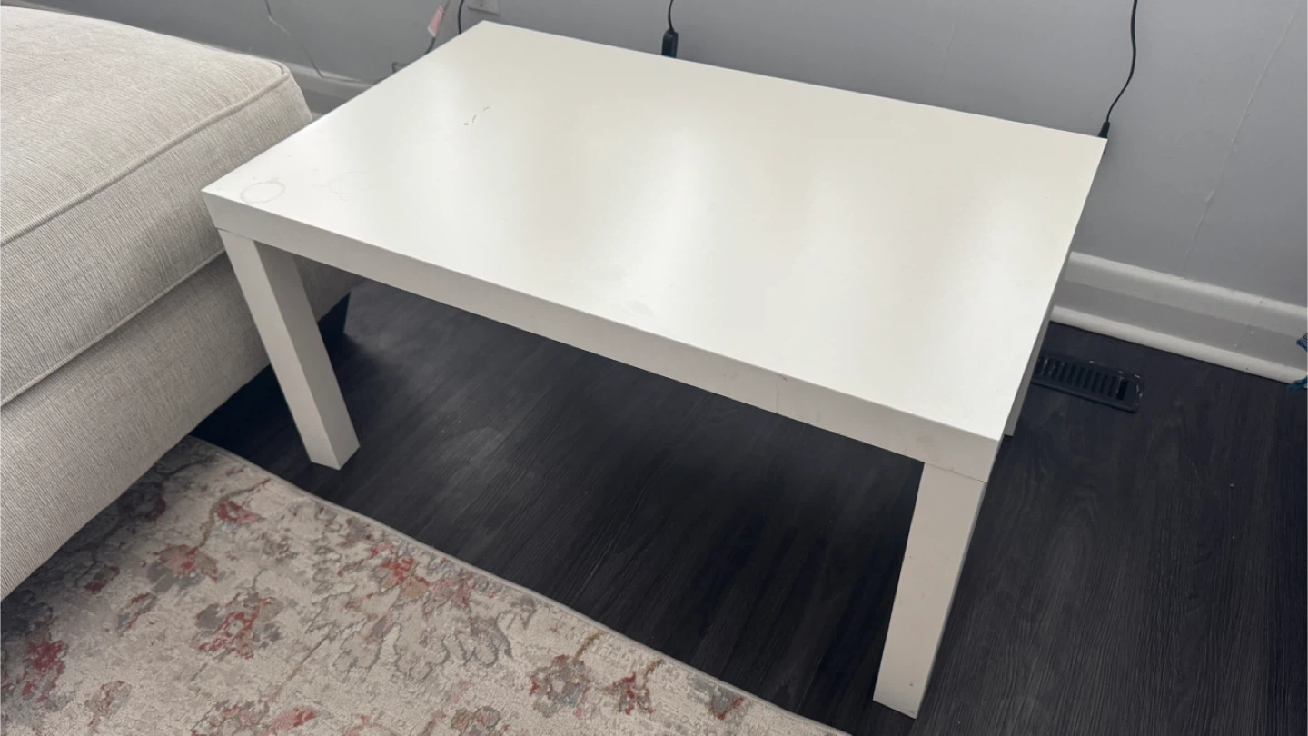 White Coffee Table