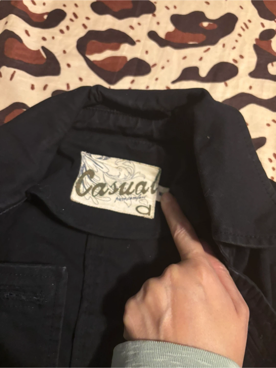 Casual black jacket - photo 2