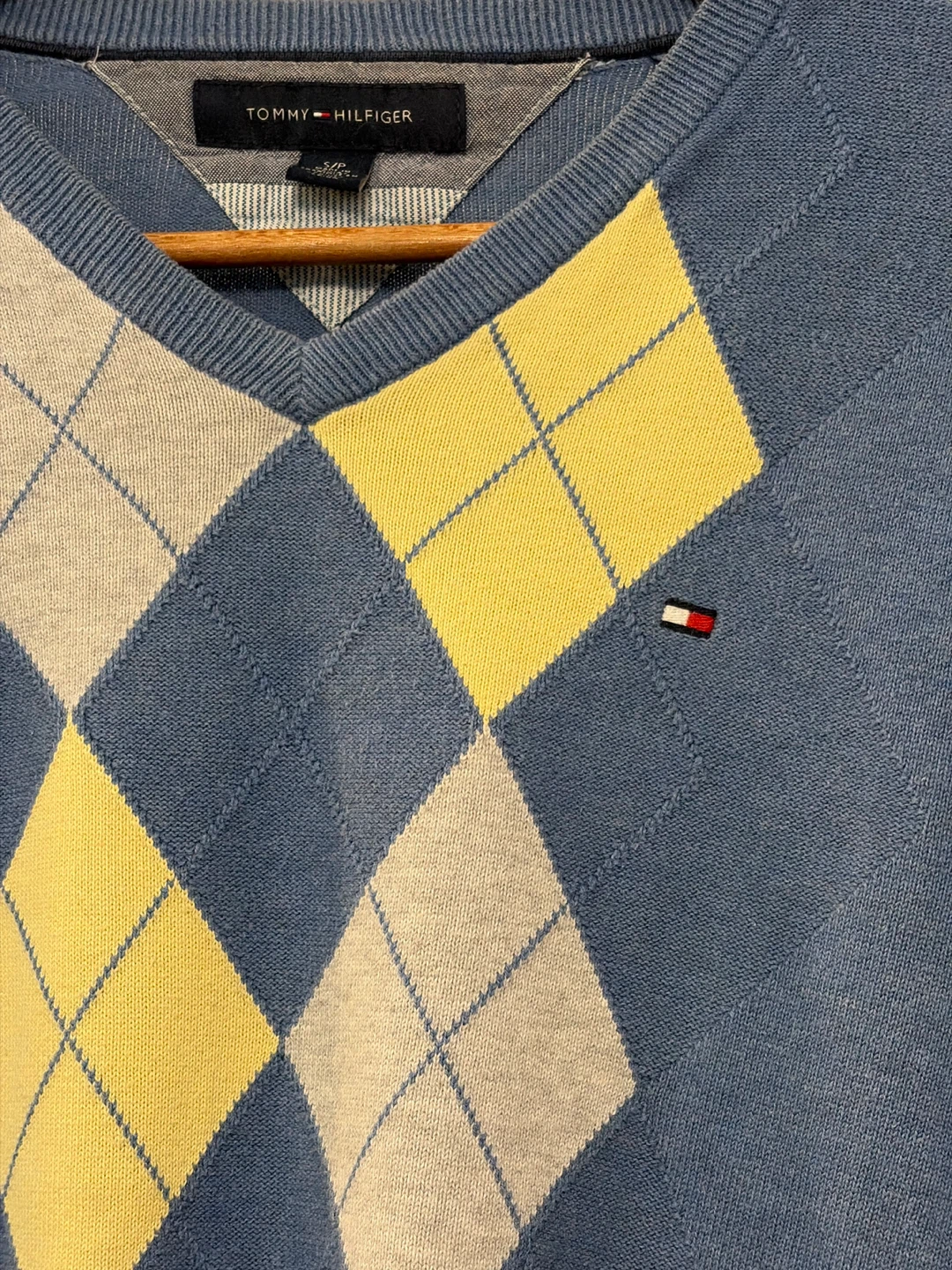 Tommy Hilfiger Men's Argyle Sweater 🥕 - photo 2