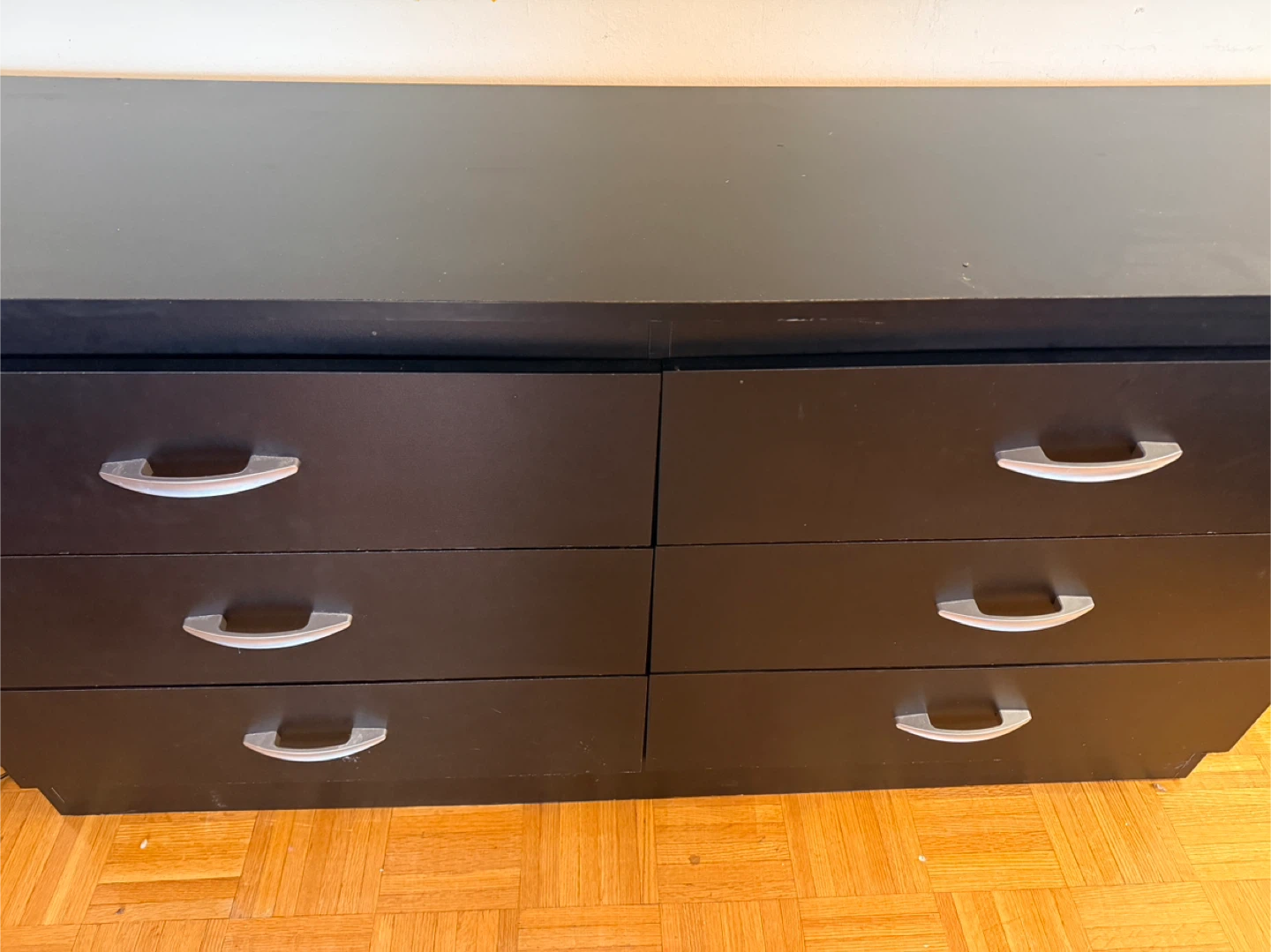 Black 6-Drawer Dresser - photo 2