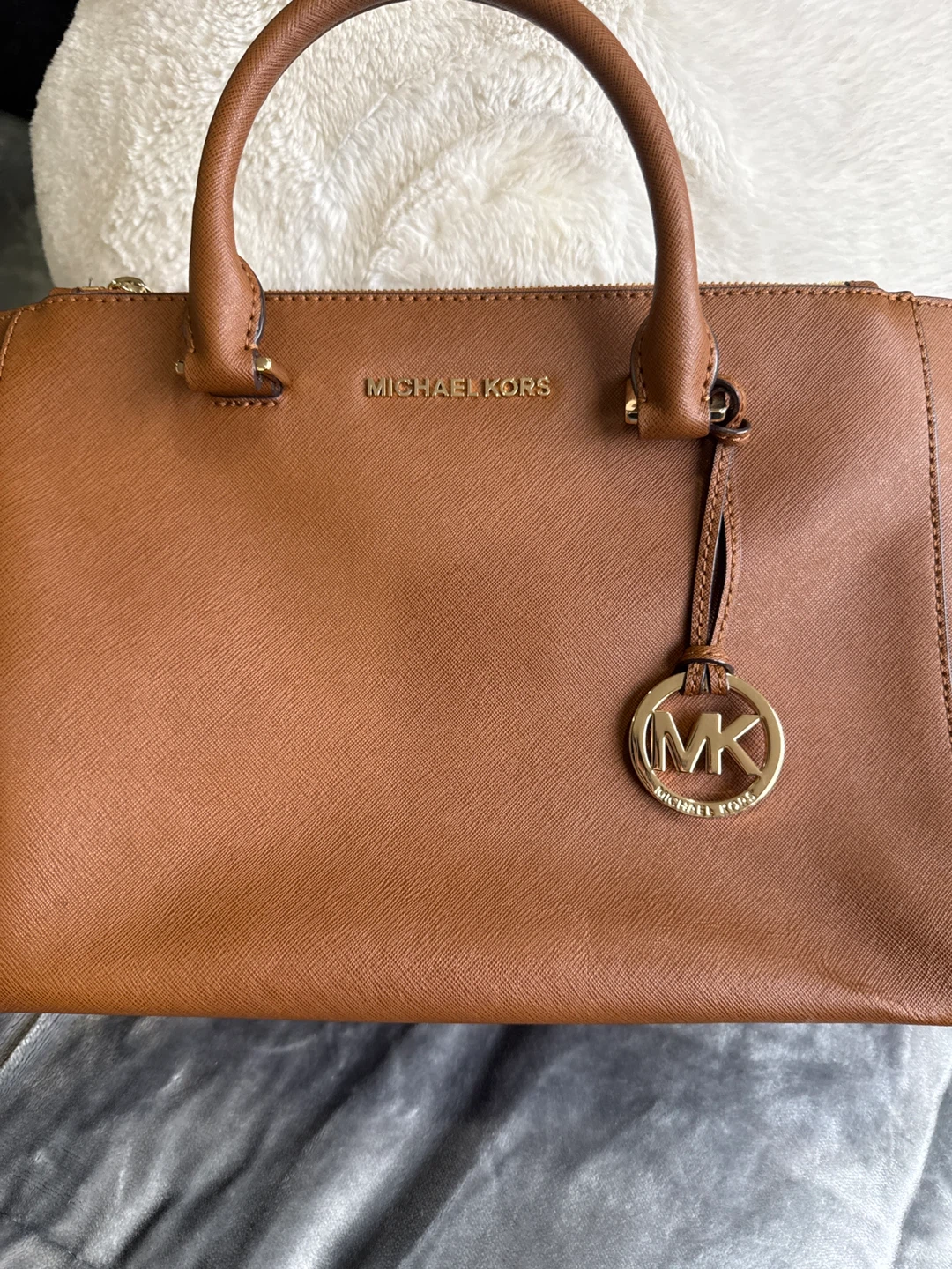 Michael Kors Brown Leather Satchel Handbag - photo 2