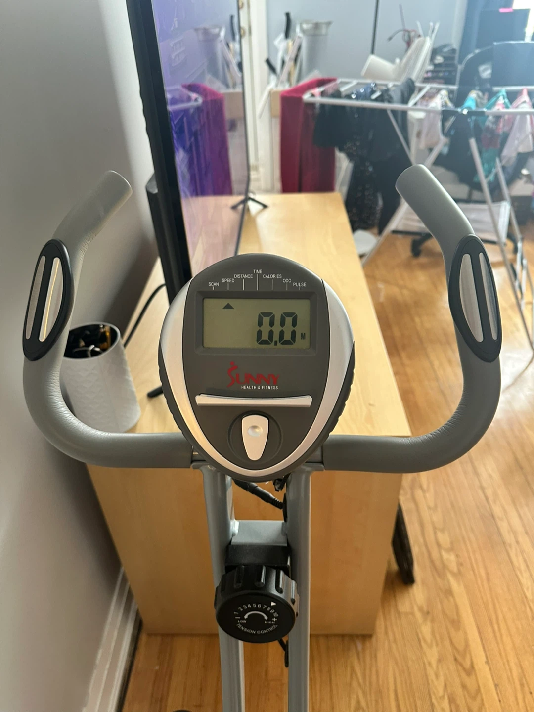 Sunny Health & Fitness Folding Exercise Bike - photo 4