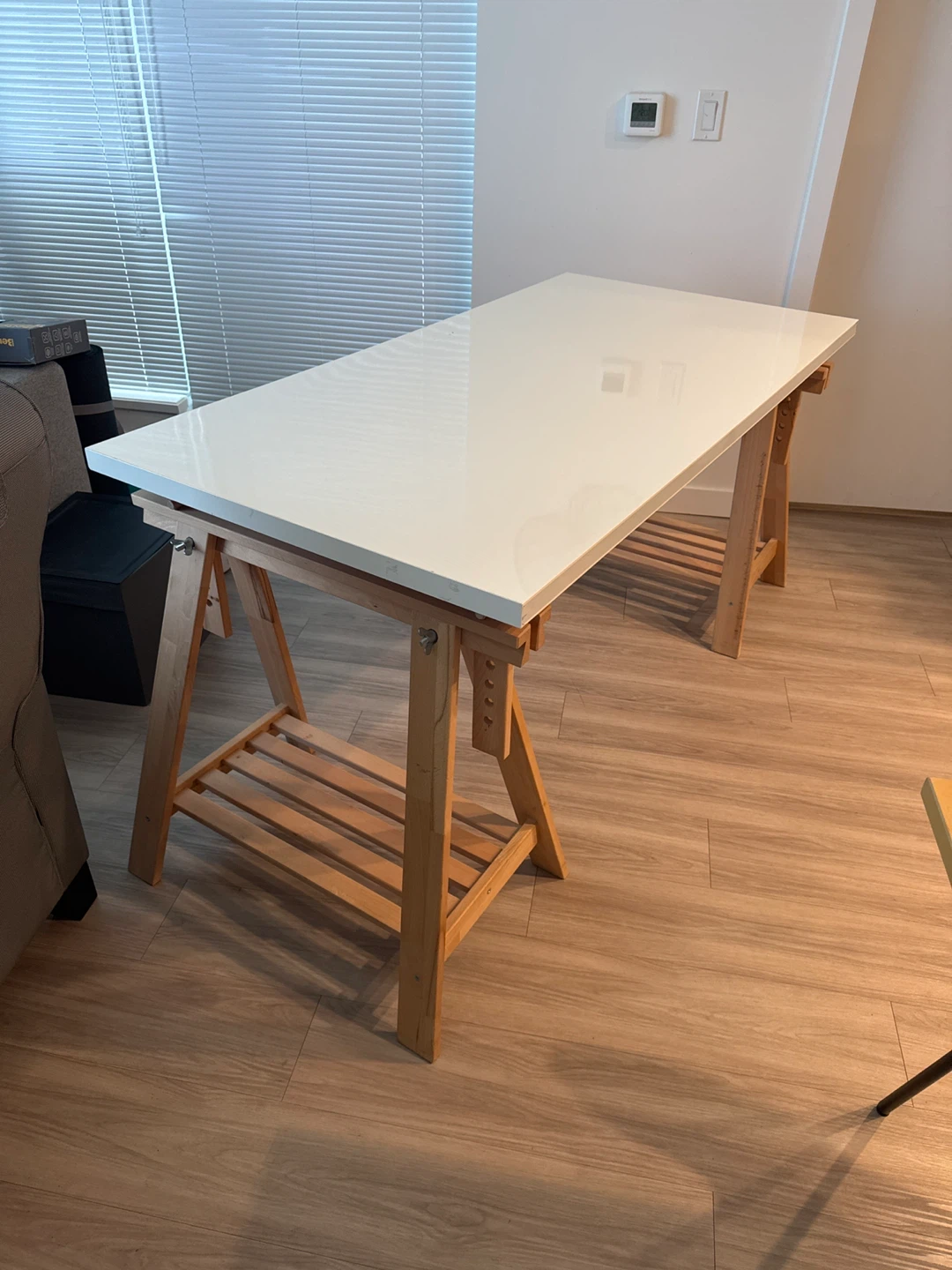 IKEA Adjustable Sawhorse Desk