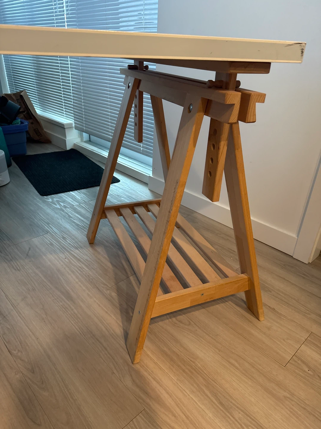 IKEA Adjustable Sawhorse Desk - photo 2