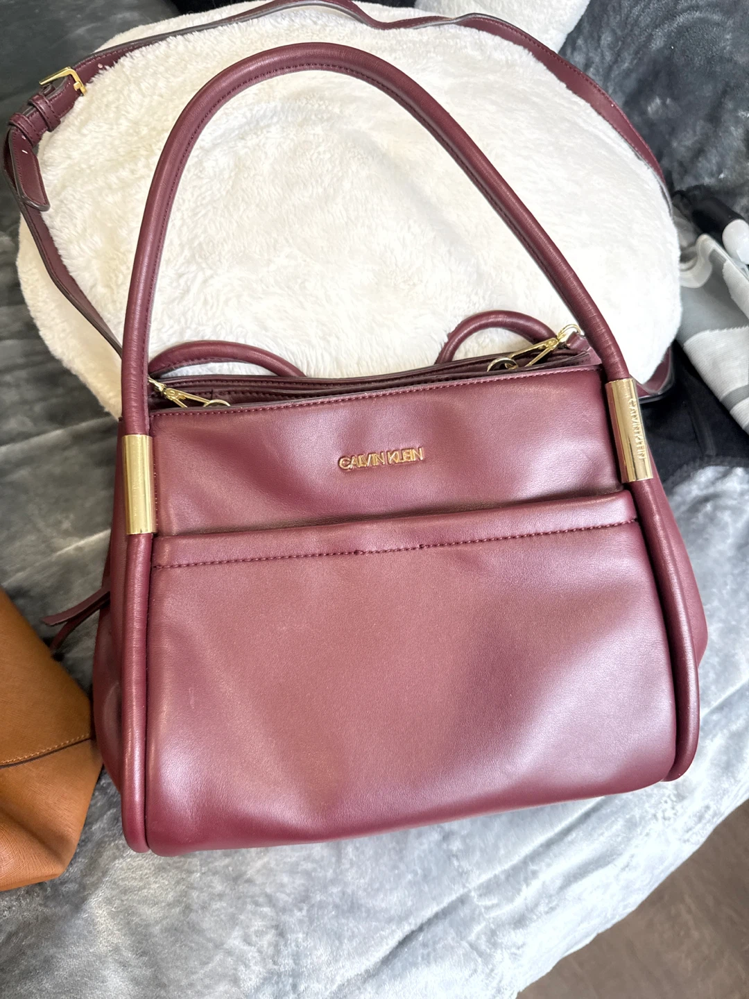 Calvin Klein Purse - Burgundy