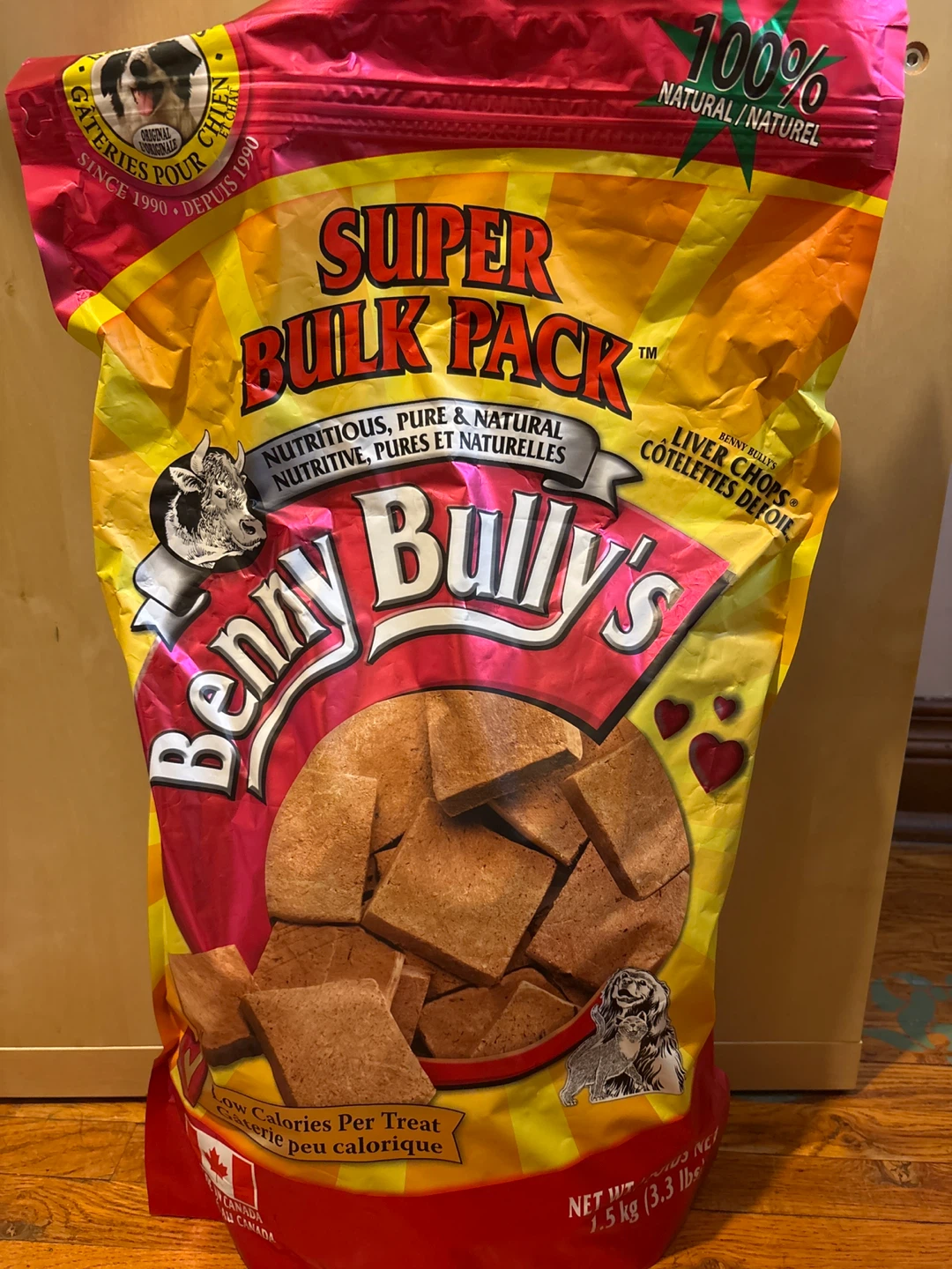 Benny Bully's Liver Chops Dog Treats