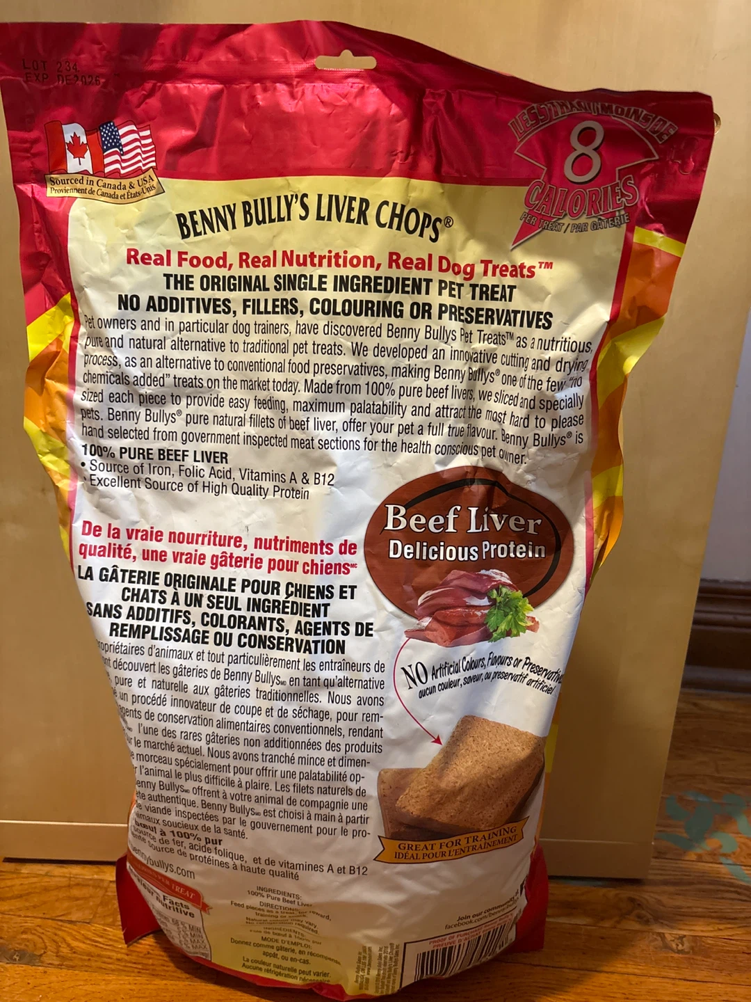 Benny Bully's Liver Chops Dog Treats - photo 2