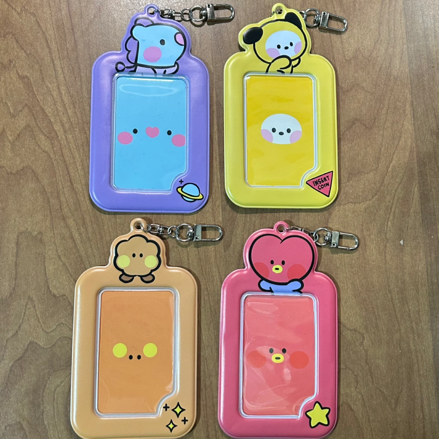 BT21 Minini Card Holder Set