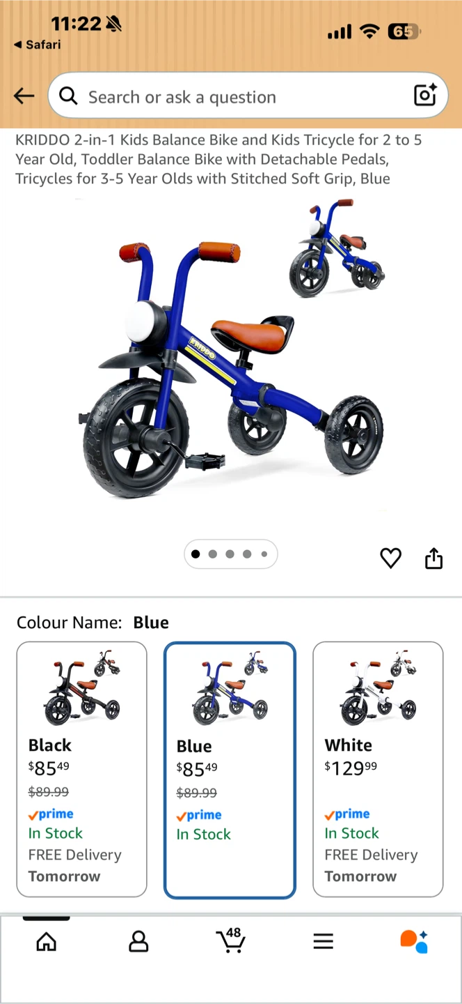 KRIDDO Kids Tricycle - photo 4
