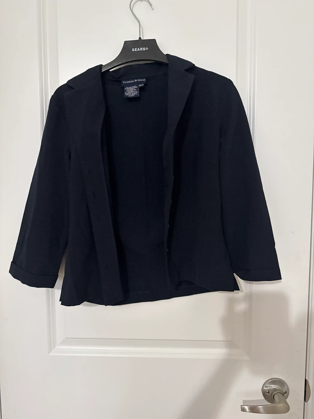 Tristan & Iseut Women's Black Blazer XS