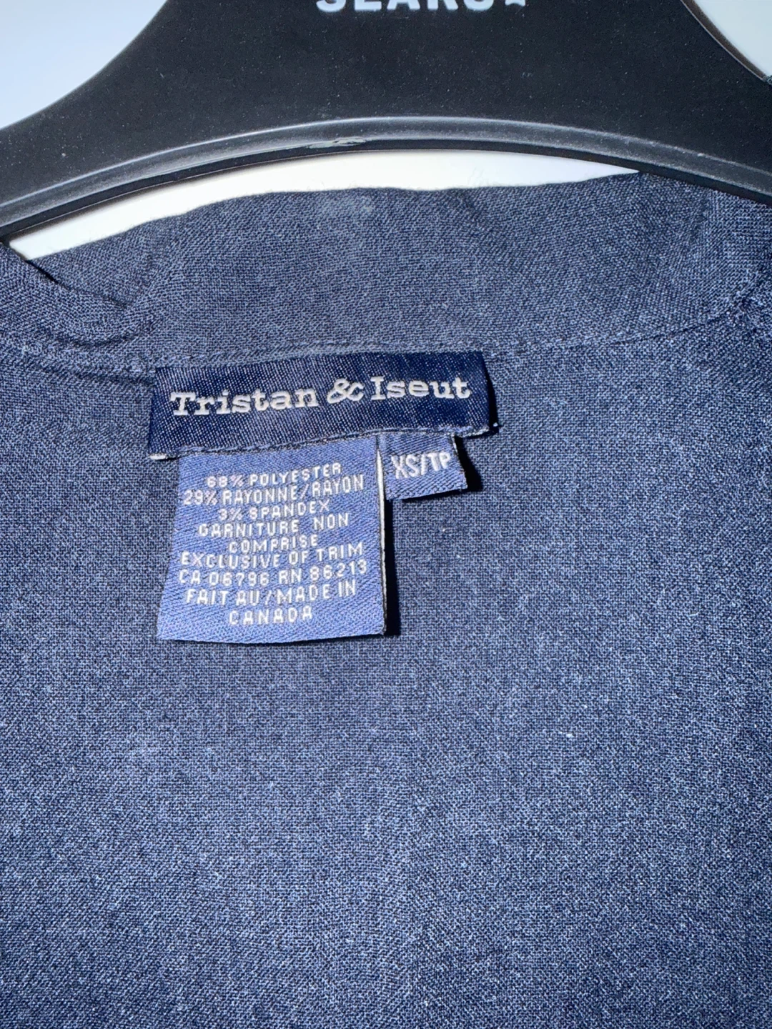 Tristan & Iseut Women's Black Blazer XS - photo 2