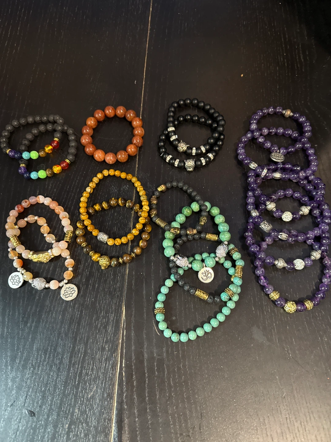 Assorted Beaded Bracelets Collection
