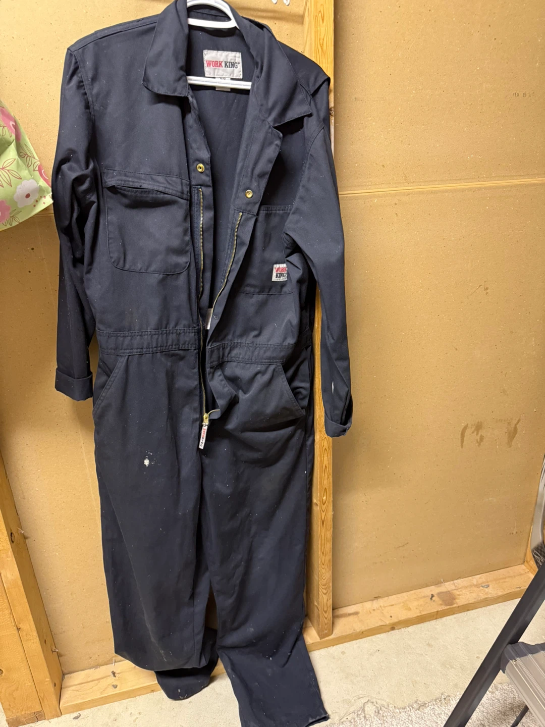 Work King Navy Blue Coveralls