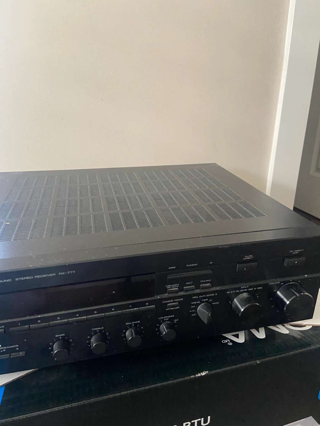 Yamaha RX-777 Stereo Receiver and Subwoofer - photo 3