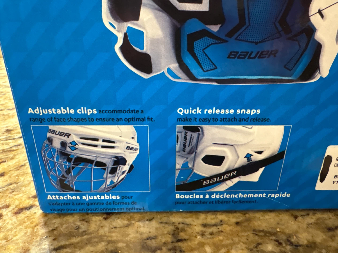 Bauer Prodigy Youth Hockey Helmet - photo 3