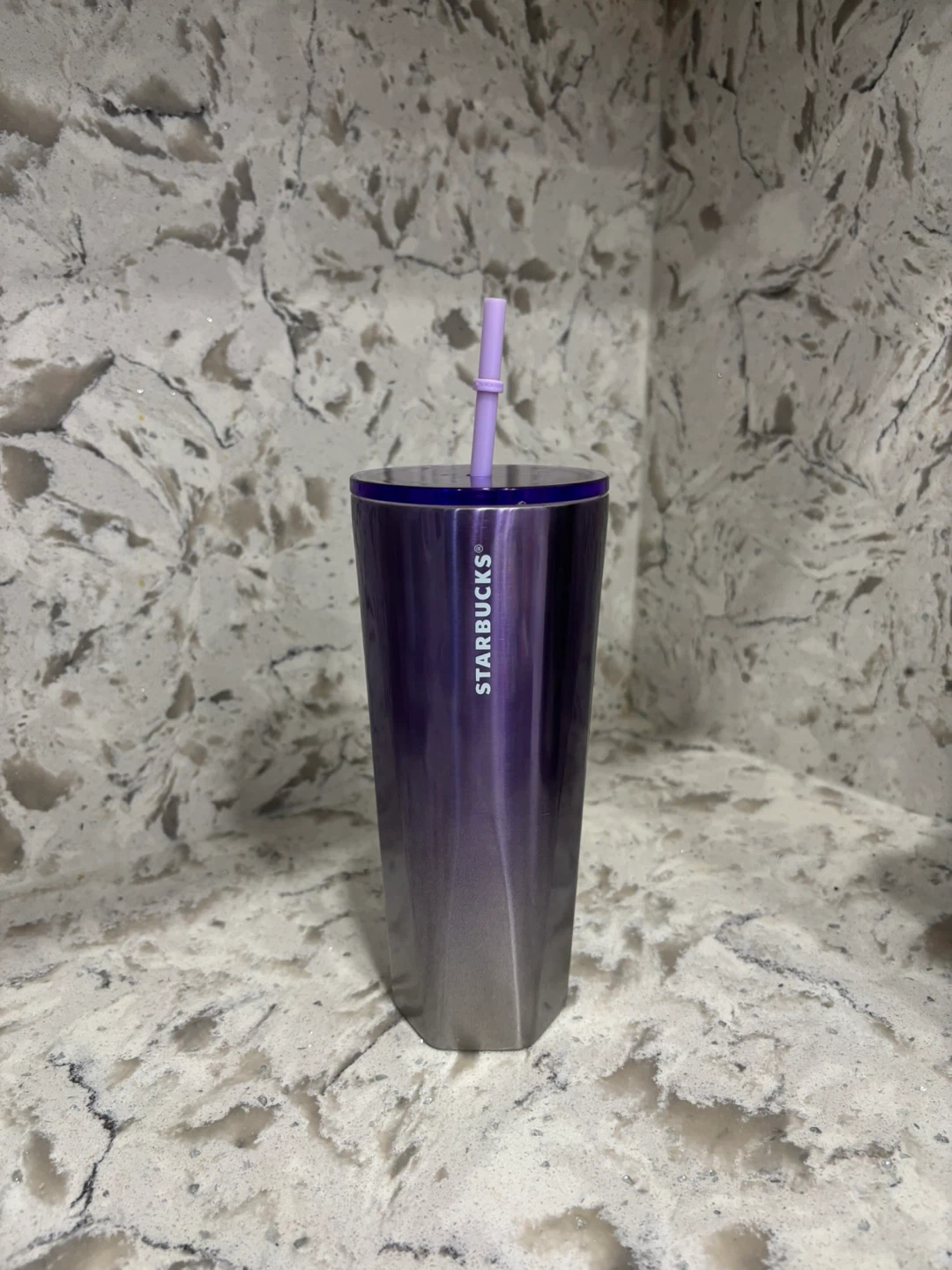 Starbucks Tumblers — Sky Blue & Purple Metallic - photo 3
