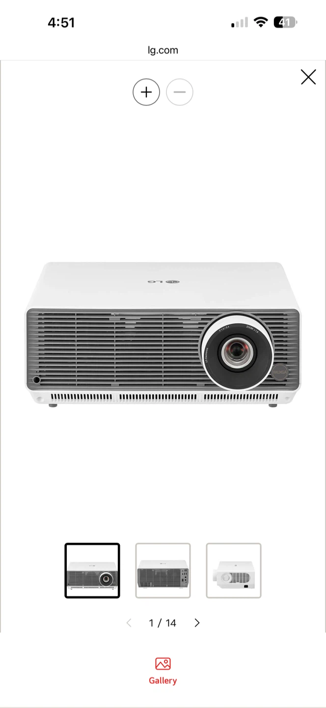 LG ProBeam Laser WUXGA with 6,000 ANSI Lumens Brightness - photo 2