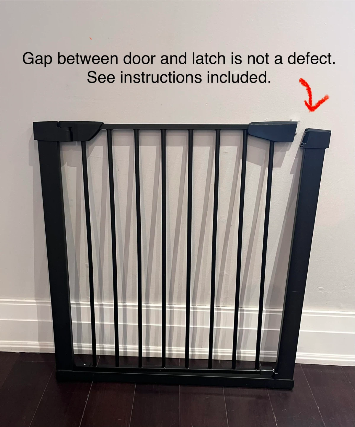 Baby and Pet Safety Gate for doorway 29.53"-32.28" - photo 2