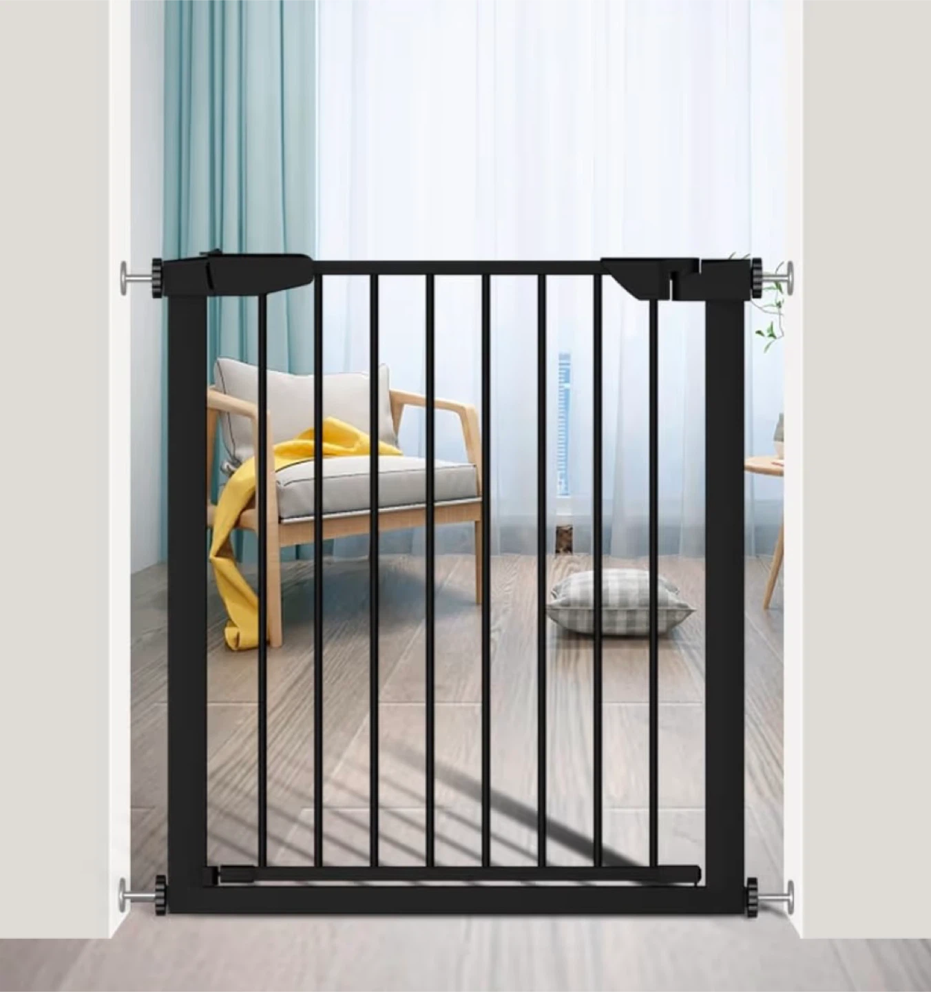 Baby and Pet Safety Gate for doorway 29.53"-32.28"