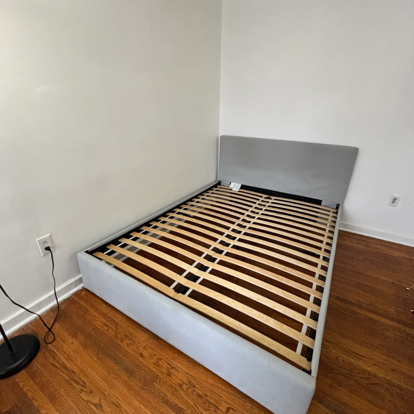 Grey Bed Frame Queen Size