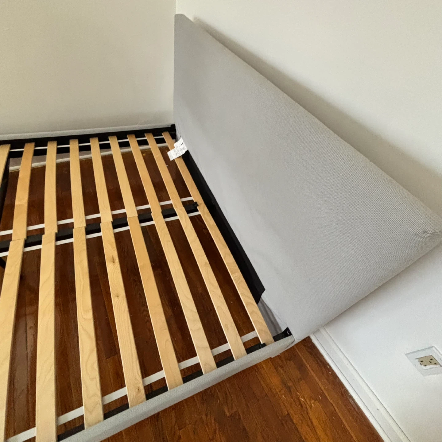 Grey Bed Frame Queen Size - photo 5