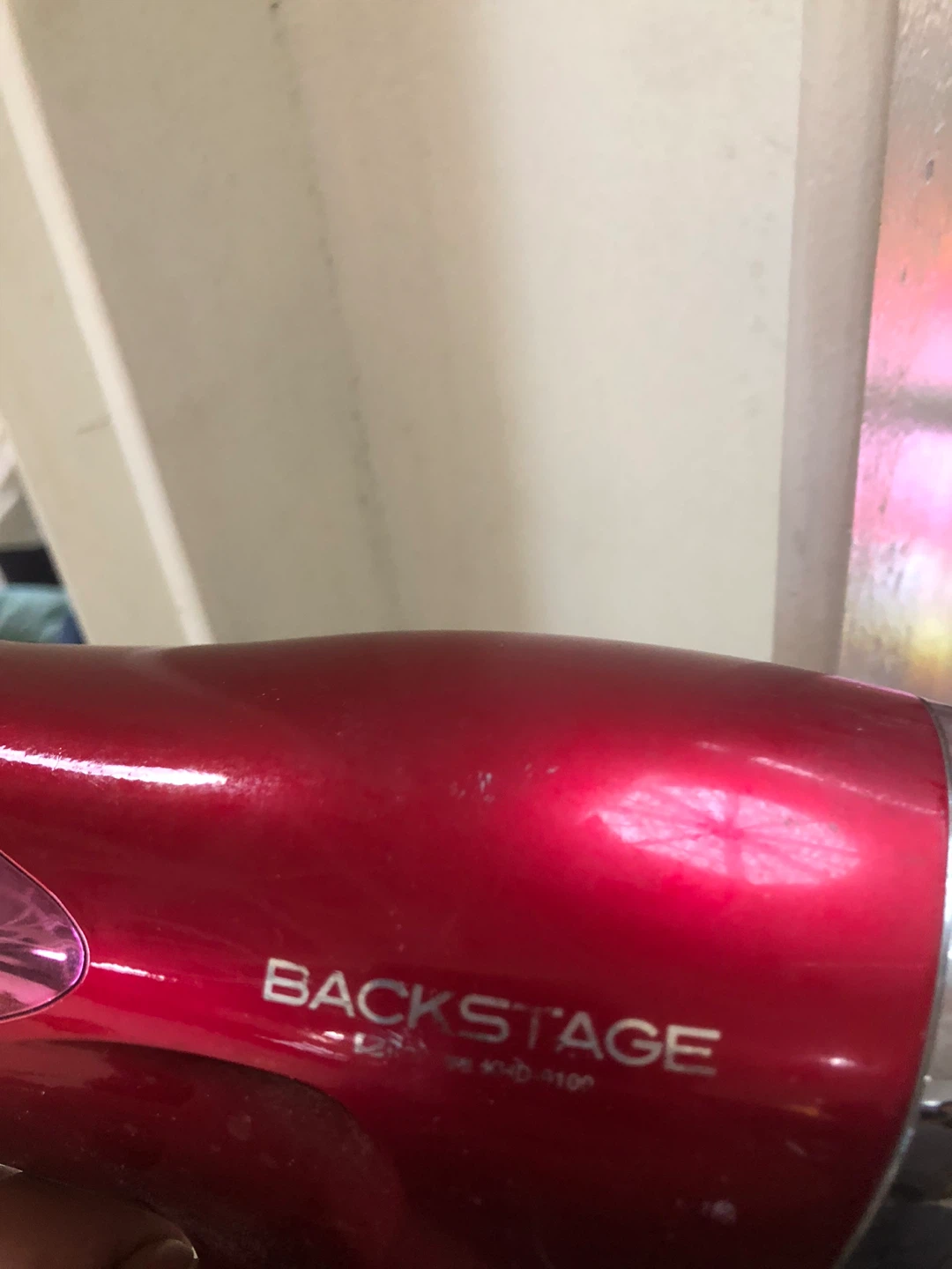 Backstage Red Hair Dryer - photo 2