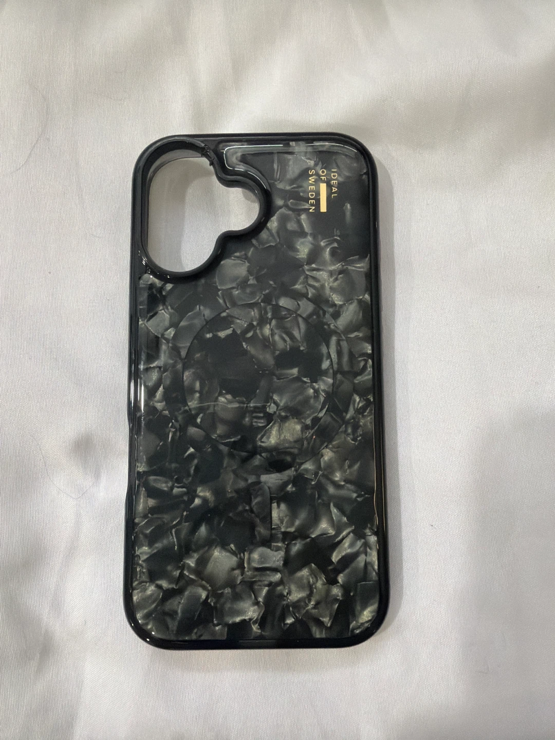 Ideal of Sweden iPhone 16 - Black Marble