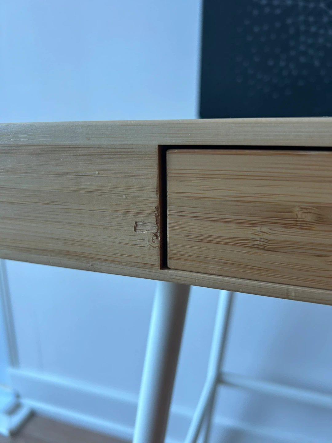 🧡 MUST GO! Bamboo Desk with Drawers - photo 4