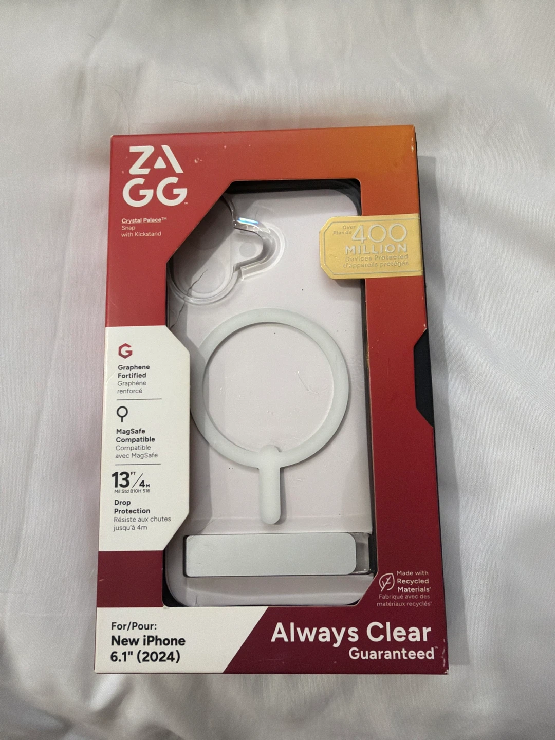 ZAGG Crystal Palace Snap with Kickstand  for iPhone 16