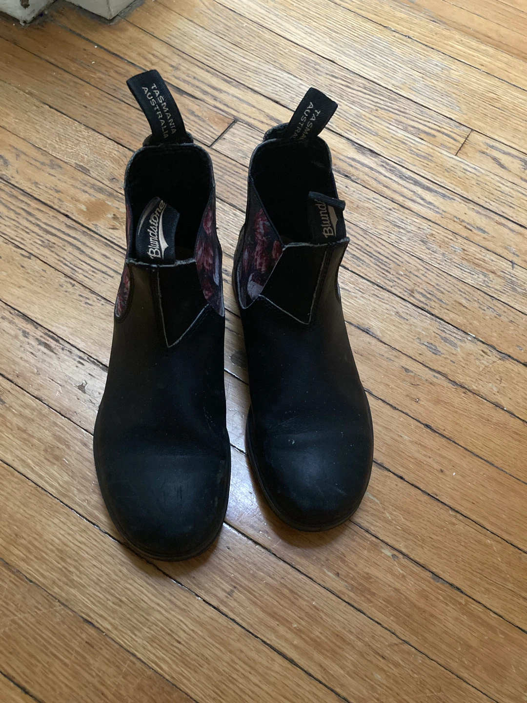 Blundstone Black Floral Chelsea Boots 7.5 Women - photo 2