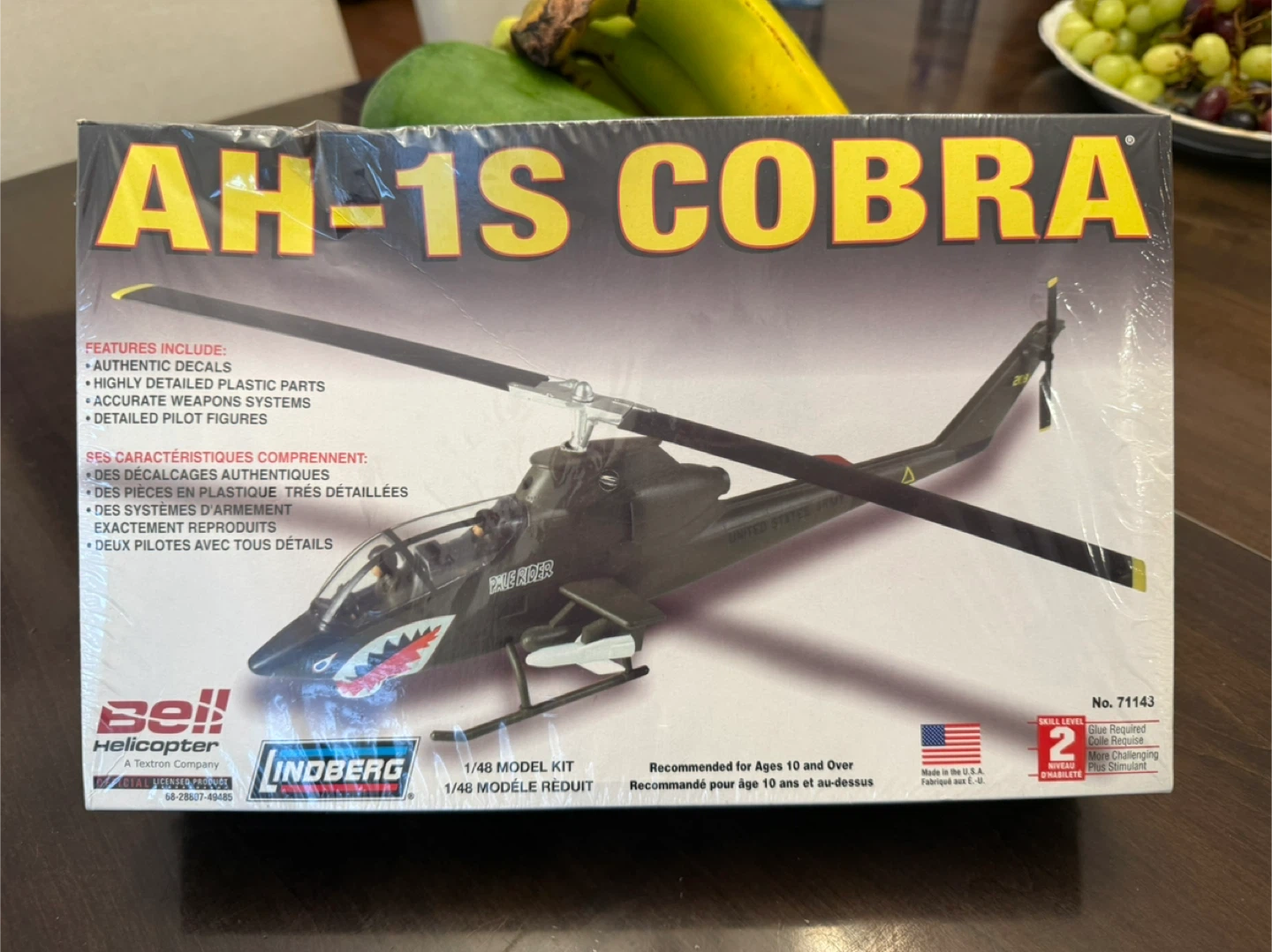AH-1S Cobra Helicopter Model Kit
