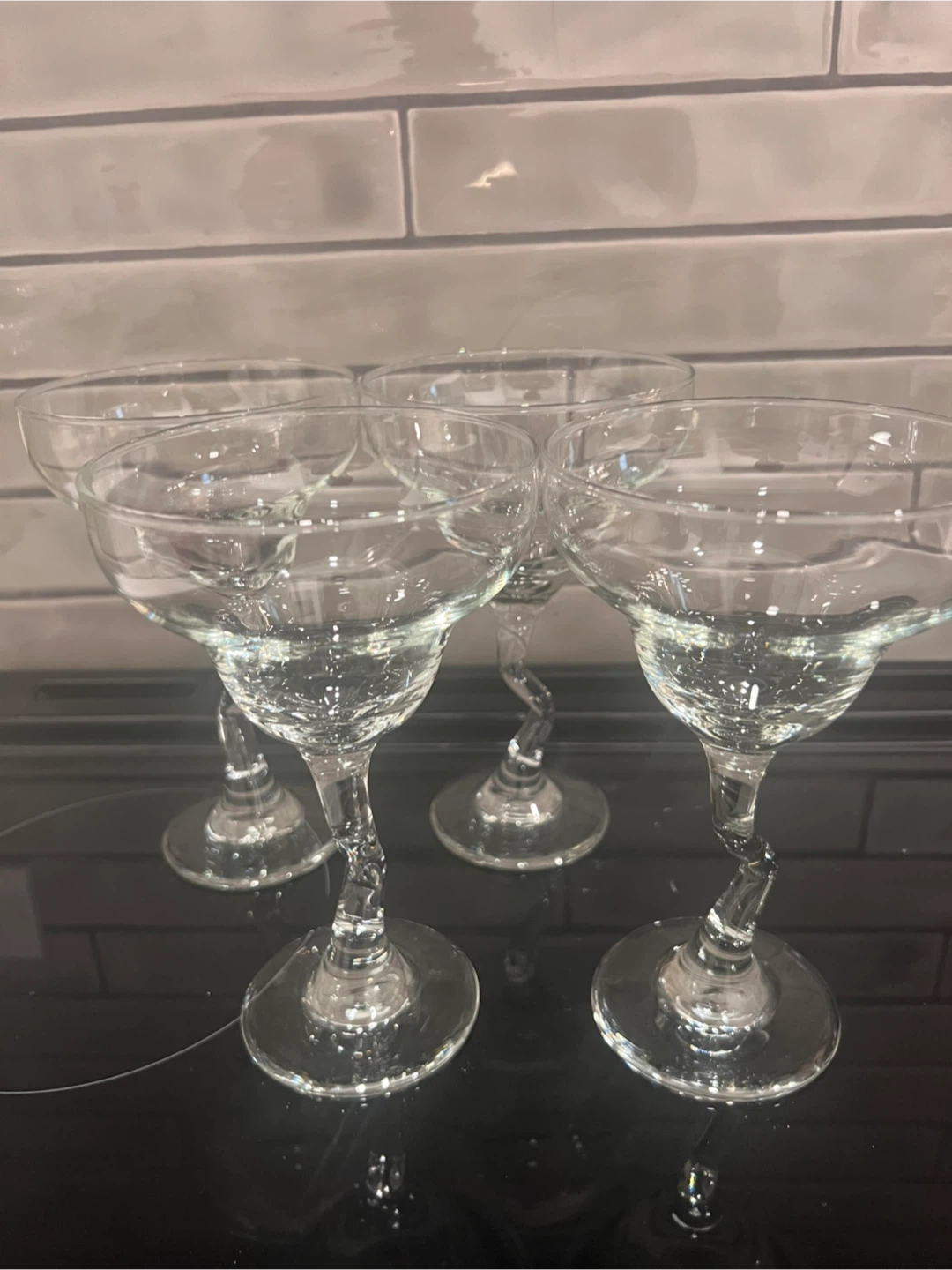 Z stem Margarita glasses - photo 2