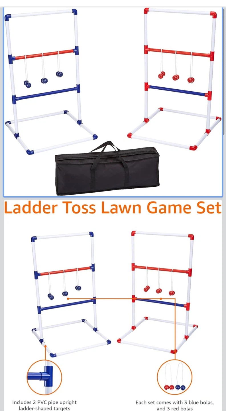 Amazon Basics Ladder Toss Game Set