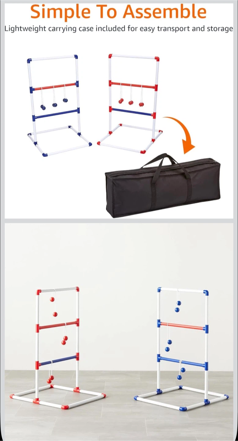 Amazon Basics Ladder Toss Game Set - photo 2