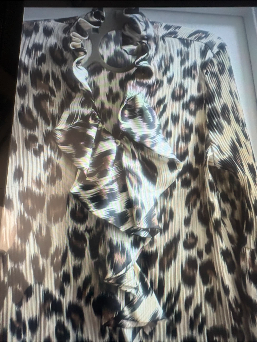 Chemise CHAGALL à imprimé léopard, taille 12 - photo 2