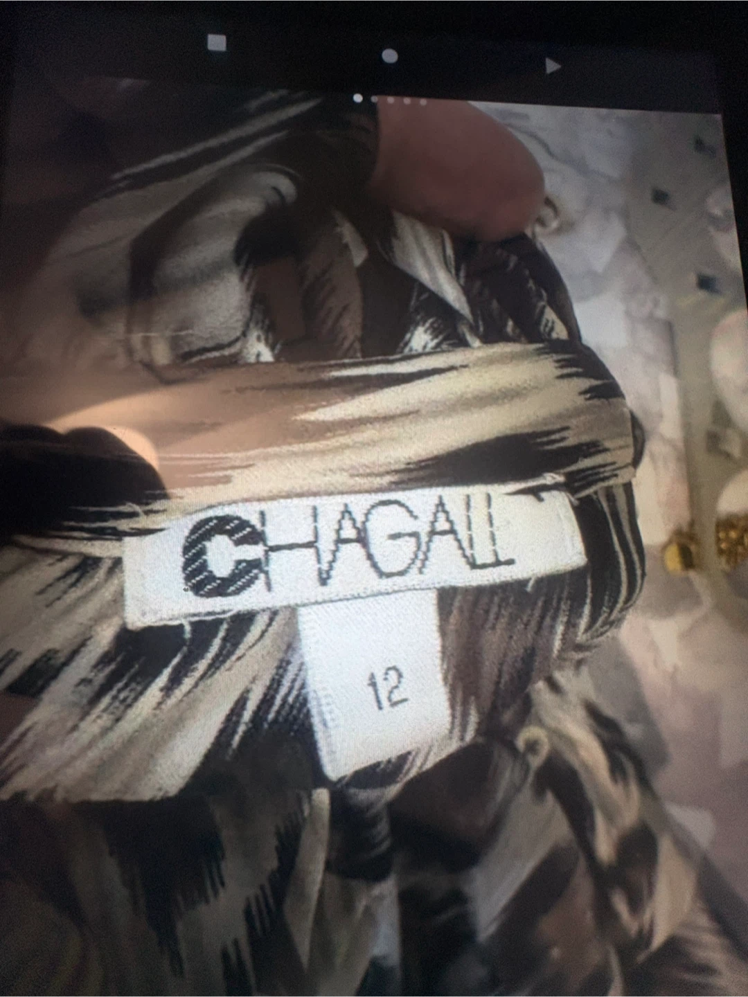 Chemise CHAGALL à imprimé léopard, taille 12 - photo 4