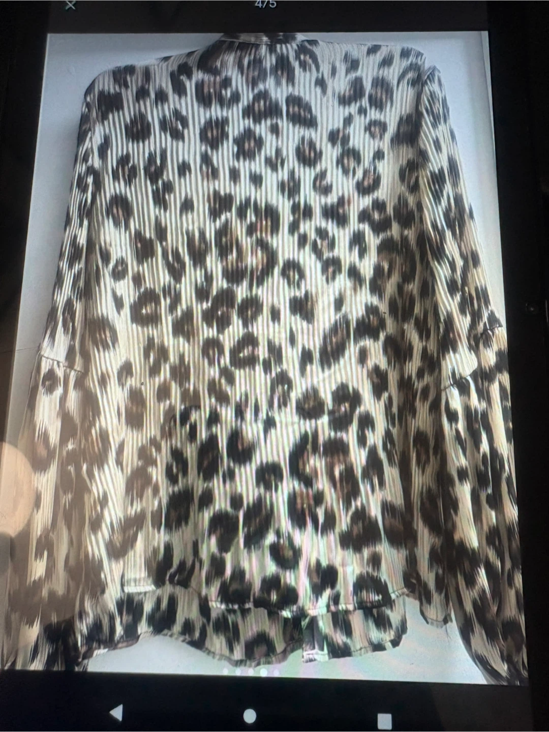 Chemise CHAGALL à imprimé léopard, taille 12 - photo 3