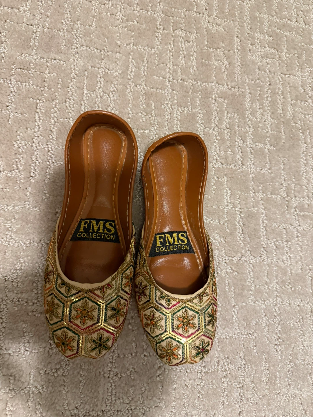 FMS Collection kids Embroidered Flats - photo 2