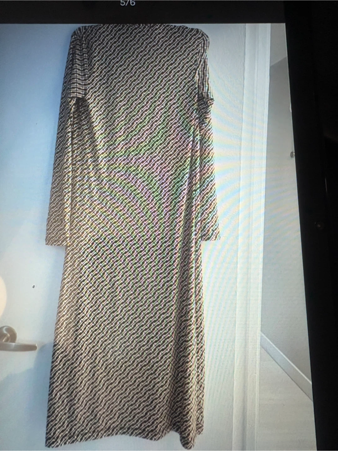 Robe longue imprimée Dynamite TP/XS - photo 4