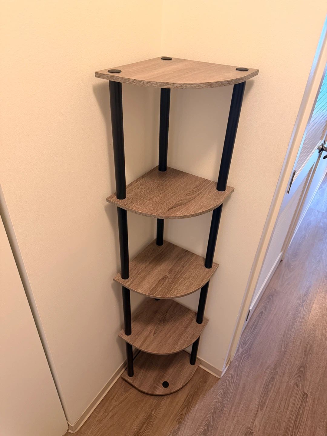 5-Tier Corner Shelf Unit