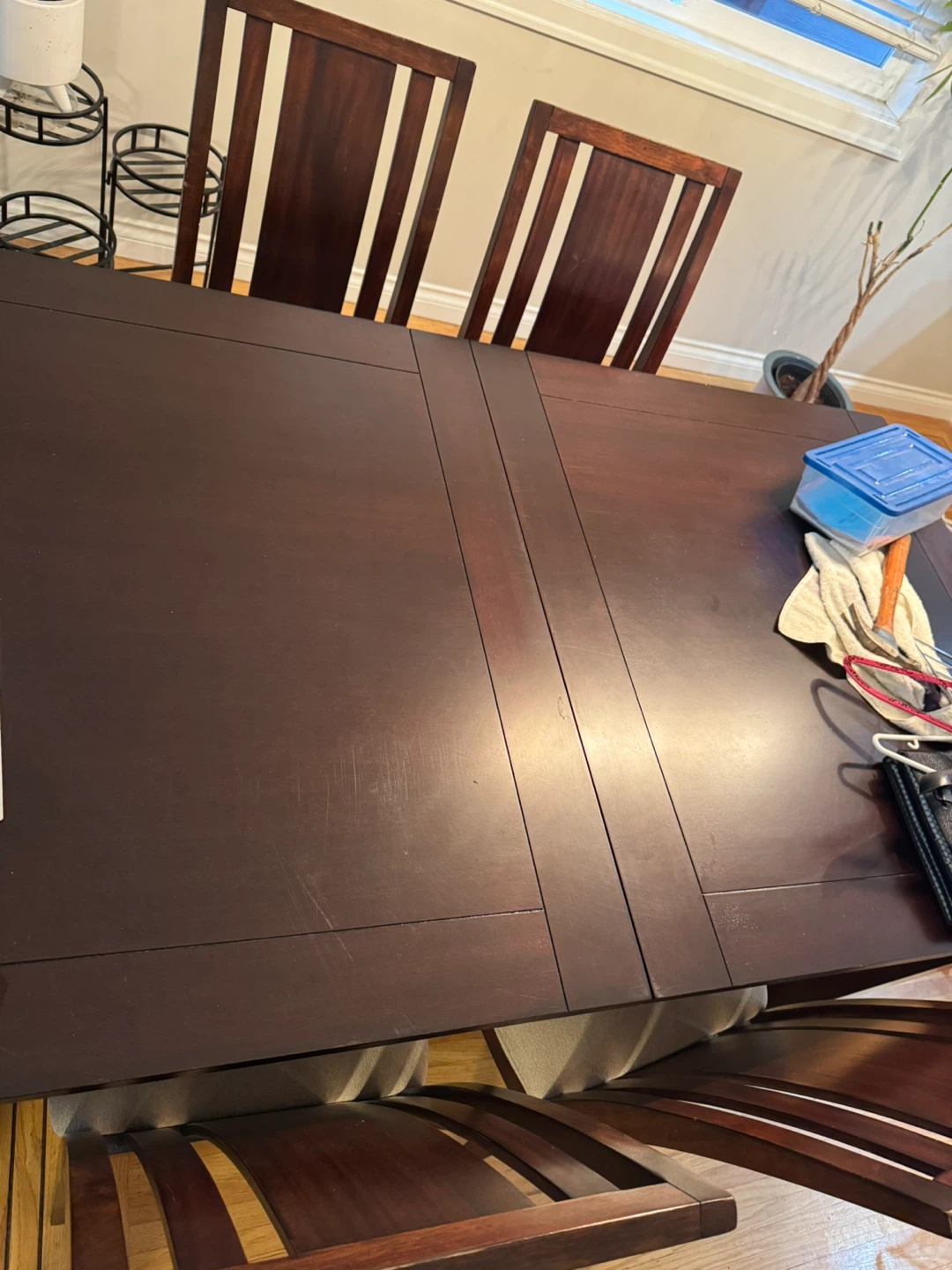 Dark Brown Dining Table - photo 3