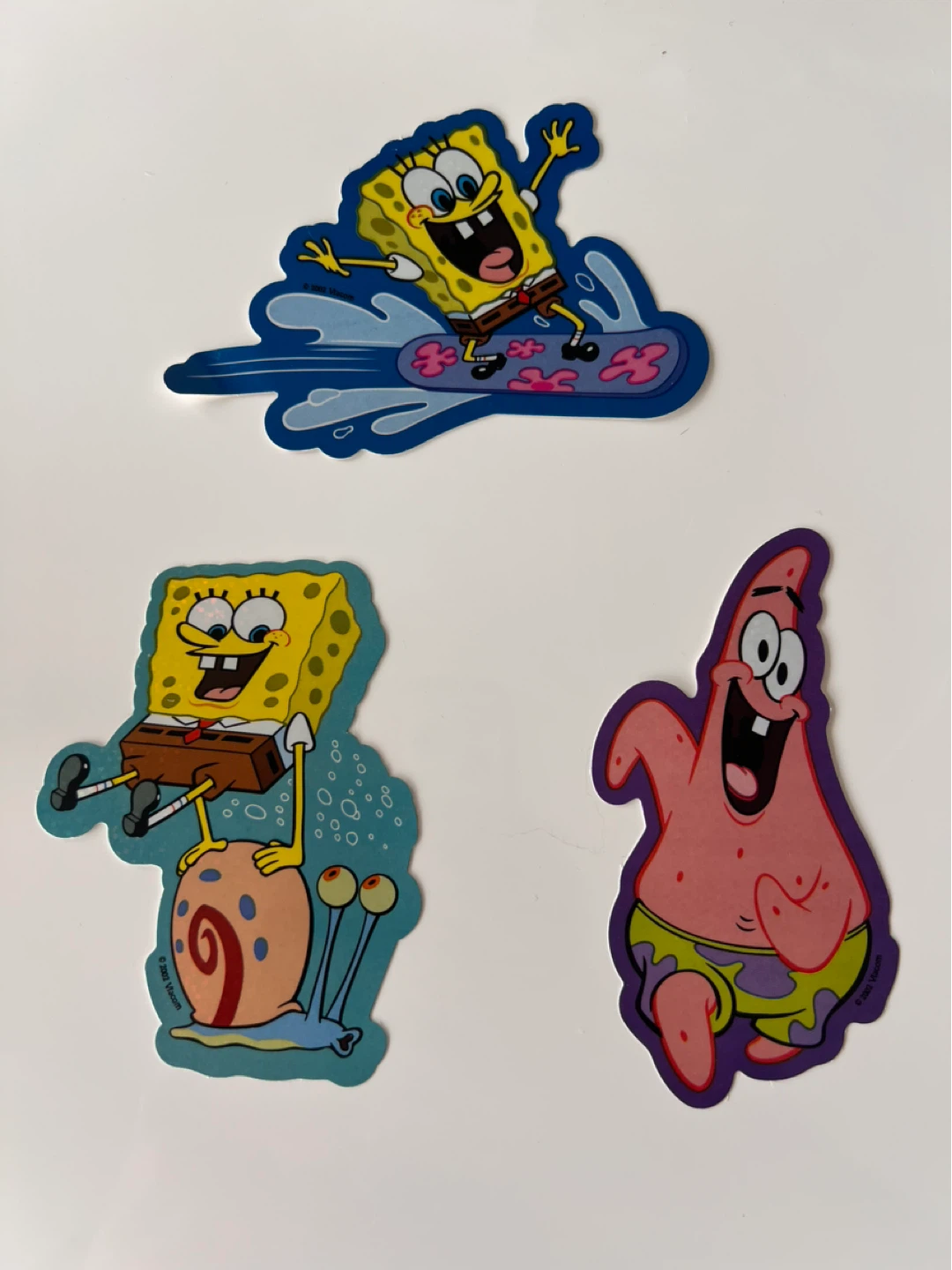 SpongeBob SquarePants Stickers (2002 Viacom)