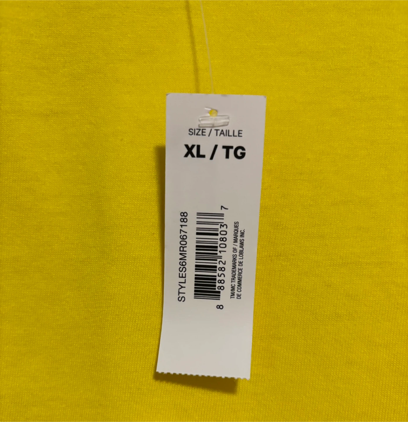 no name t-shirt for wearing VIRAL YELLOW CANADA EXCLUSIVE, XL - photo 3