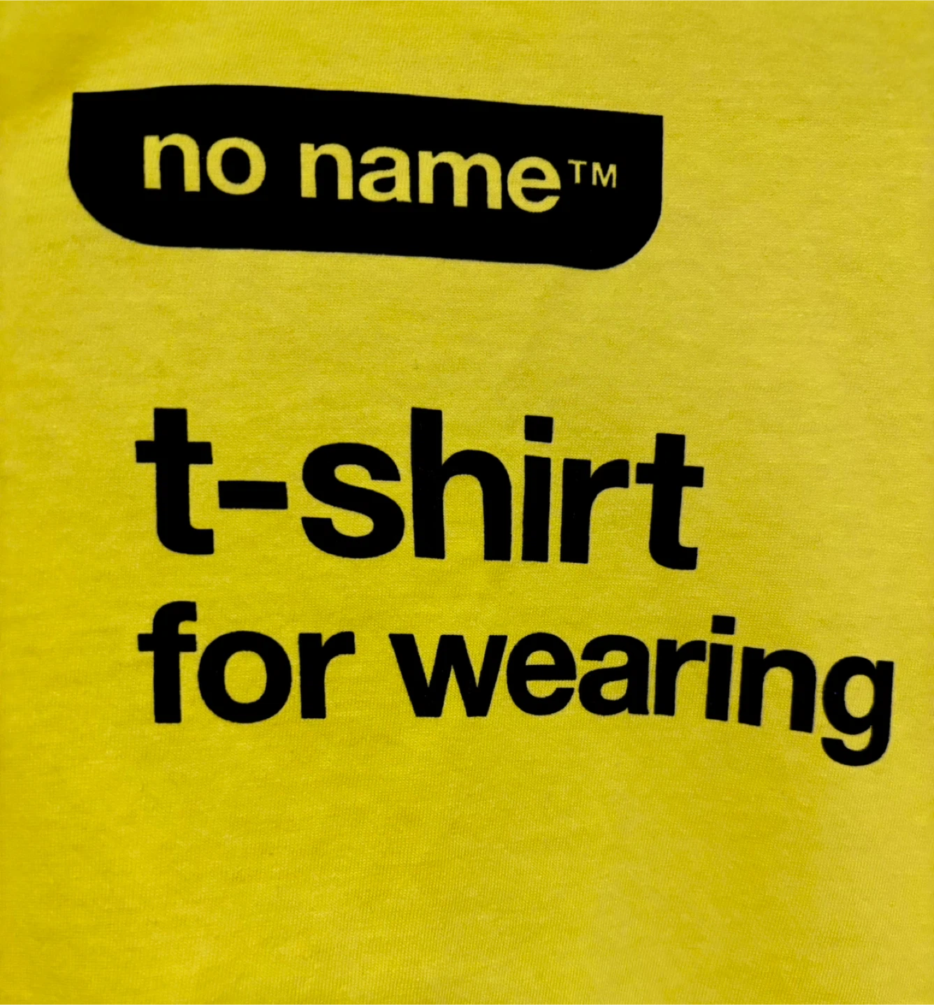 no name t-shirt for wearing VIRAL YELLOW CANADA EXCLUSIVE, XL