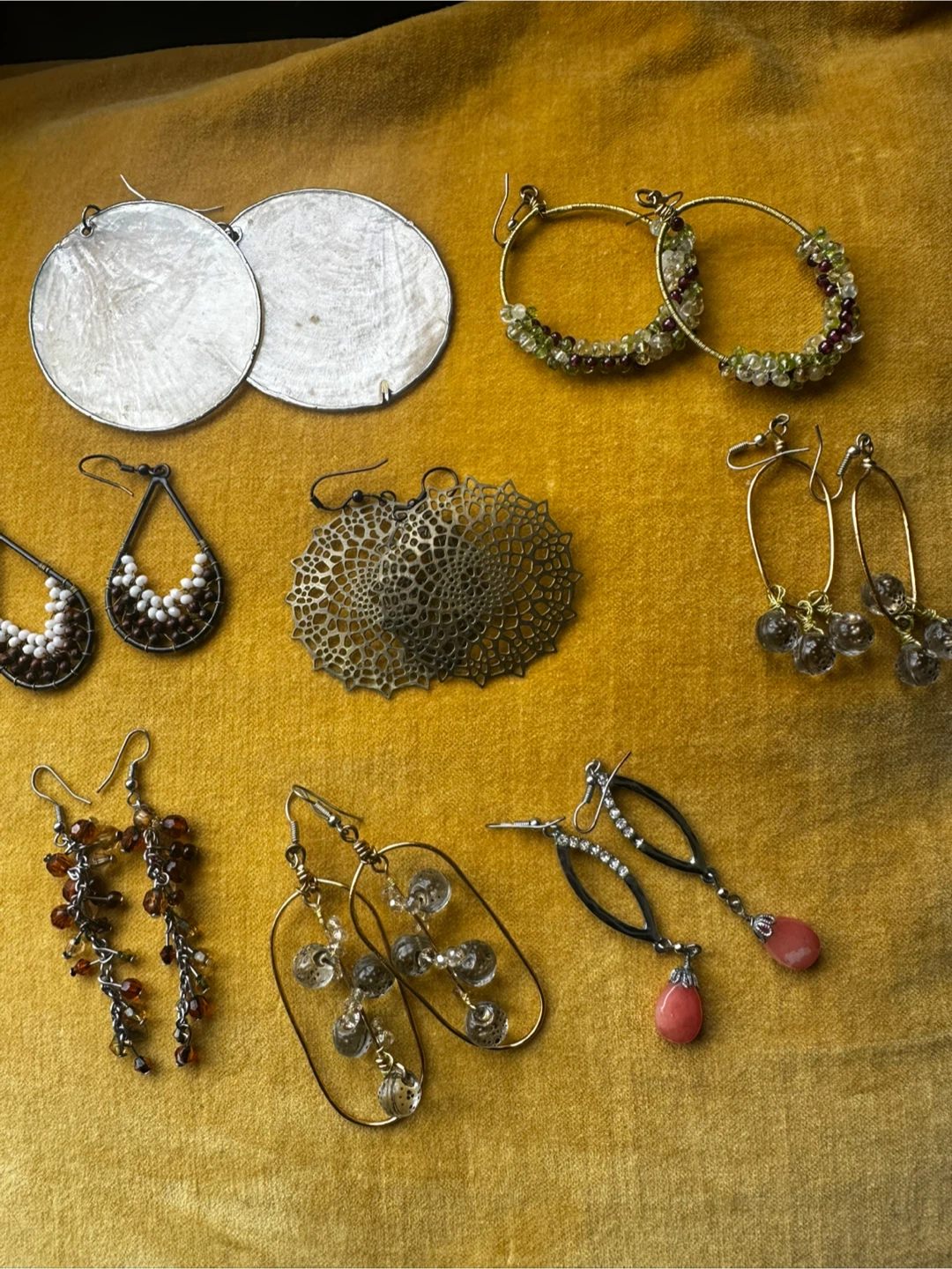 $5 earthy tone jewellery lot - photo 2